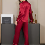 Imported™ Slit Silk Nightwear (2 Pieces)