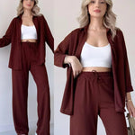 Imported™ Two Piece Suit Button Co-Ord Casual Set