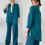 Imported™ Two Piece Suit Button Co-Ord Casual Set