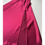 Imported™ Long Slit Silk Nighty Set (5 Pieces)