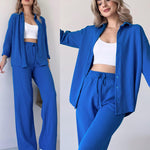 Imported™ Two Piece Suit Button Co-Ord Casual Set