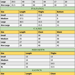 Imported™ Long Slit Silk Nighty Set (5 Pieces)