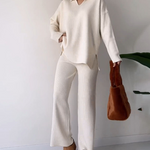Imported™ CORIA - Casual knitted two-piece set