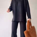 Imported™ CORIA - Casual knitted two-piece set